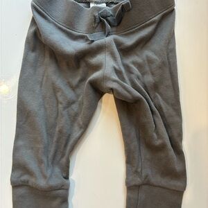 Gray Colored Organics pants 3-6 months